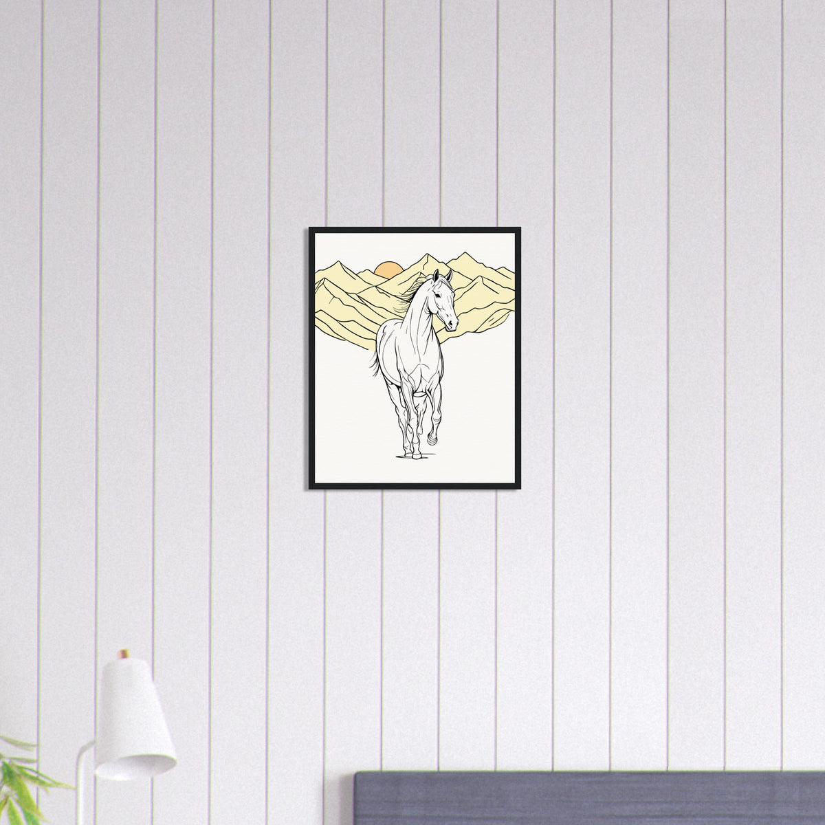 Mountain Majesty - The Spirit of the Wild - - Wooden Framed Posters