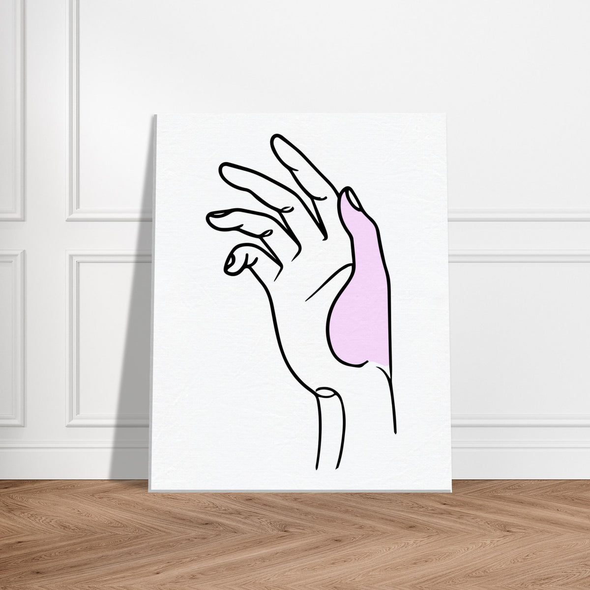 Canvas Charm - Hand Illustration with Natural Texture - 40x50 cm 16x20″ - Canvas Prints