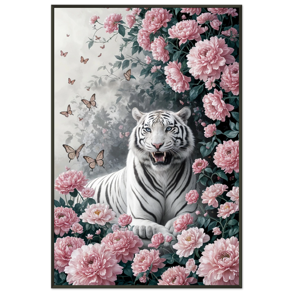 Grace in Fierce Bloom - Metal Framed Poster - - Metal Framed Posters