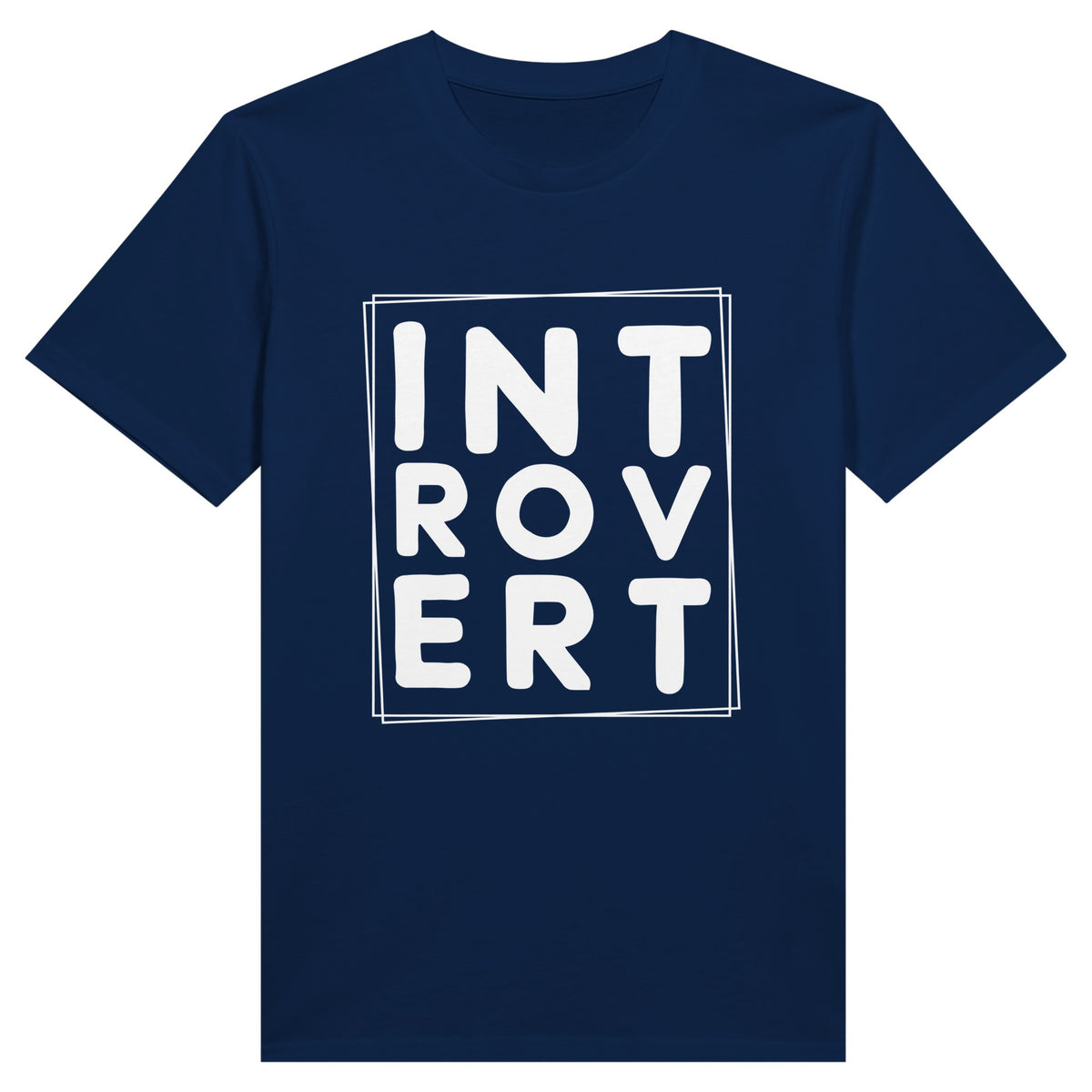 Embrace Your Inner Introvert - Navy - T-shirts