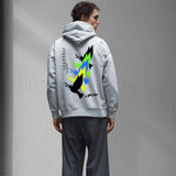 Colorful Freedom - Expressive Bird Hoodie - - Hoodies