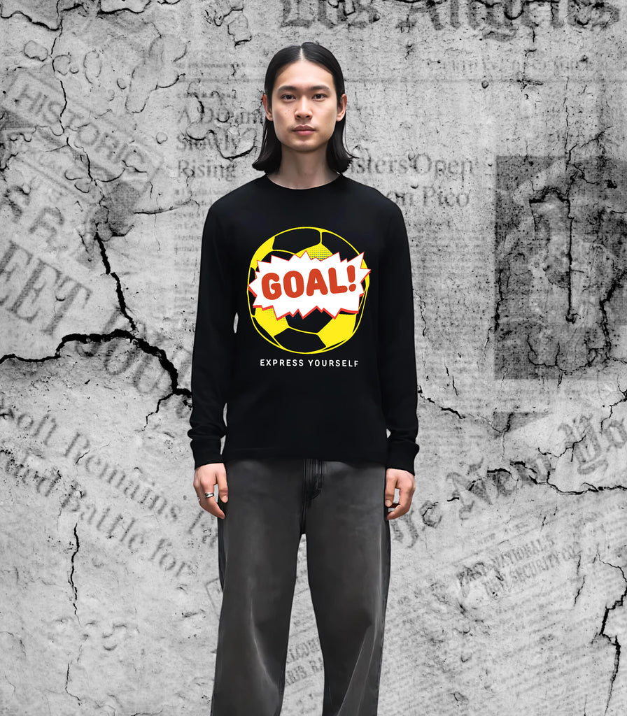 Goal! Celebration Tee - - Long Sleeve T-shirts