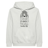 Guiding Light - Wrap Yourself in Teacher Life Wisdom - White - Hoodies