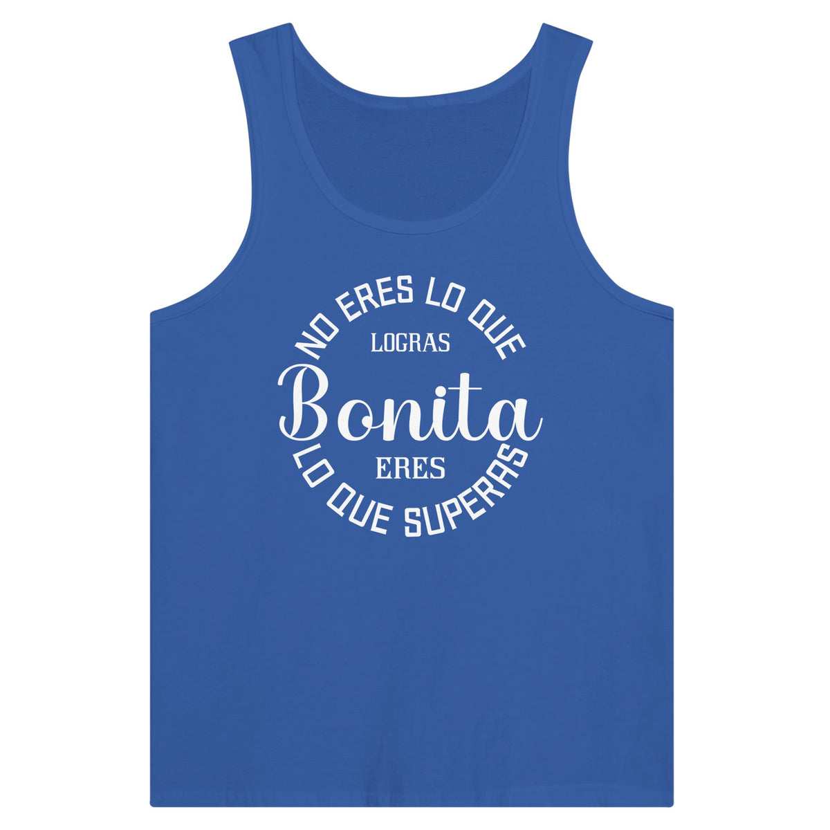 Beautiful Resilience - Embrace Your Strength - True Royal - Tank Tops