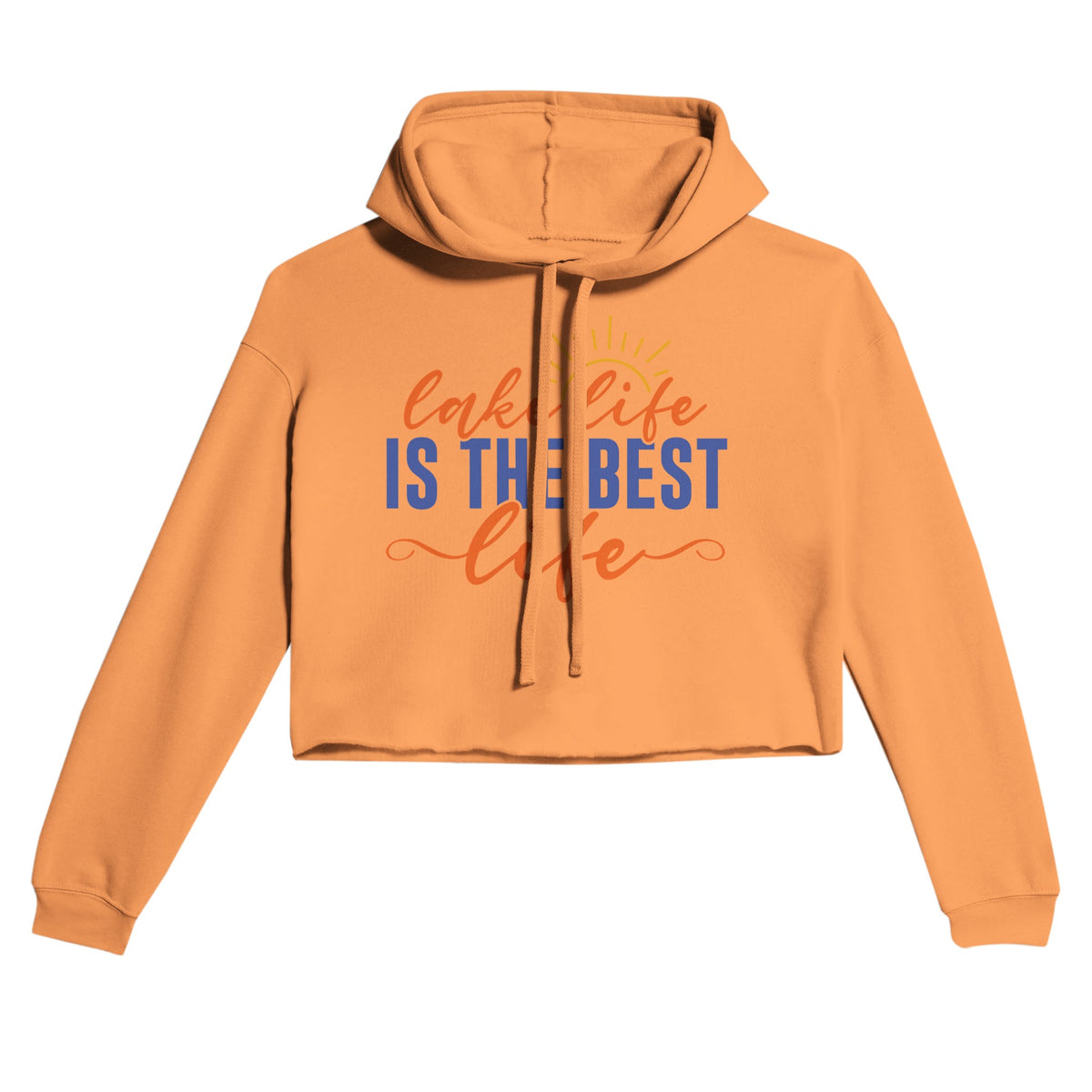 Embrace Lake Life - Dive into the Best Memories - Peach - Hoodies