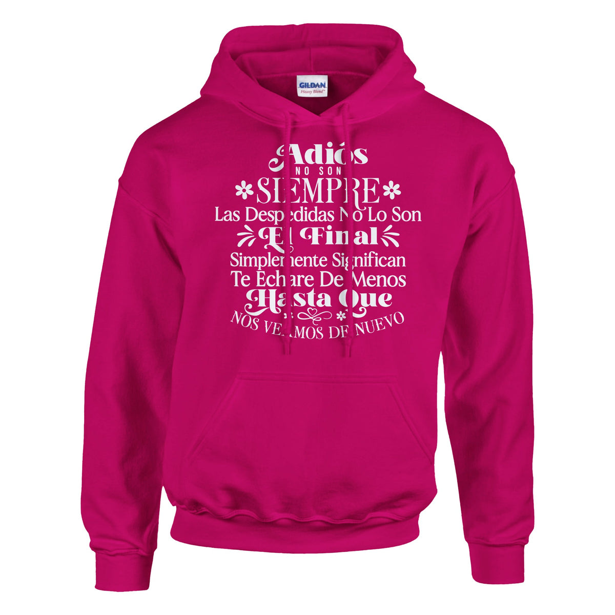 Memories Never Goodbye - Carry Them on Your Hoodie - Heliconia - Hoodies