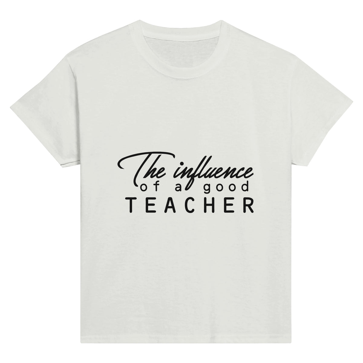 Honoring Influence - Celebrate Teachers in Cotton - White - T-Shirts