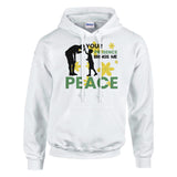 Flowers of Peace - Celebrating Fatherhood - - Hoodies