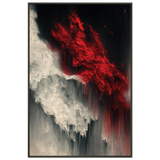 Gift Bold Contrast – Abstract Metal Framed Poster for Décor - Default Title - Metal Framed Posters