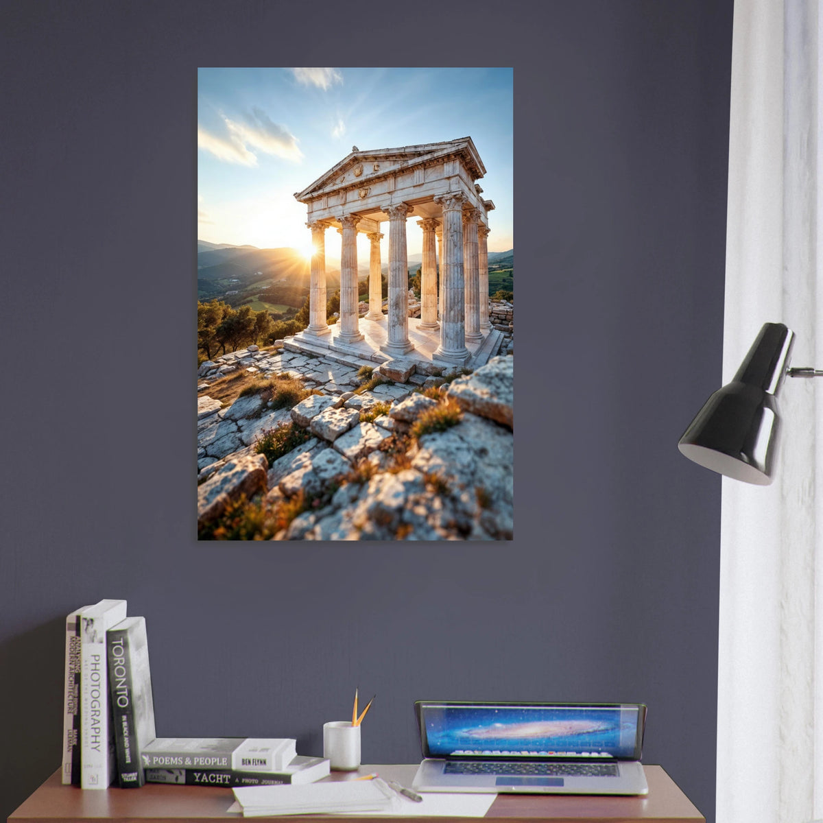 Temple of Light – Fine Art Gift Poster - Default Title - Posters