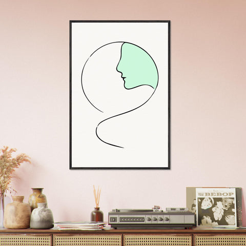 Image of Nature’s Embrace - Oak &amp; Ash Framed Art