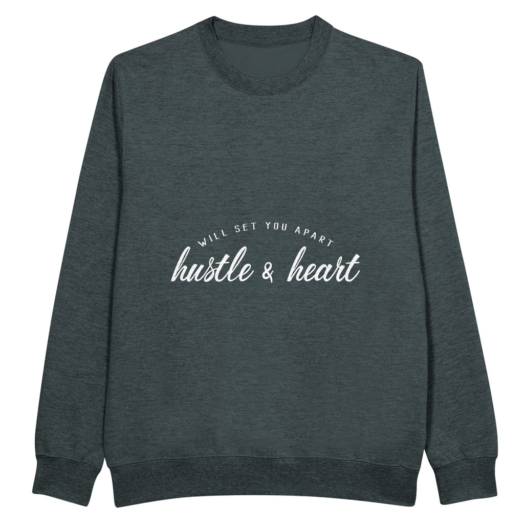 Set Yourself Apart - Hustle & Heart Apparel - Charcoal Heather - Sweatshirt