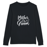 Mother of Groom - A Timeless Tribute Tee - Black - Long Sleeve T-shirts