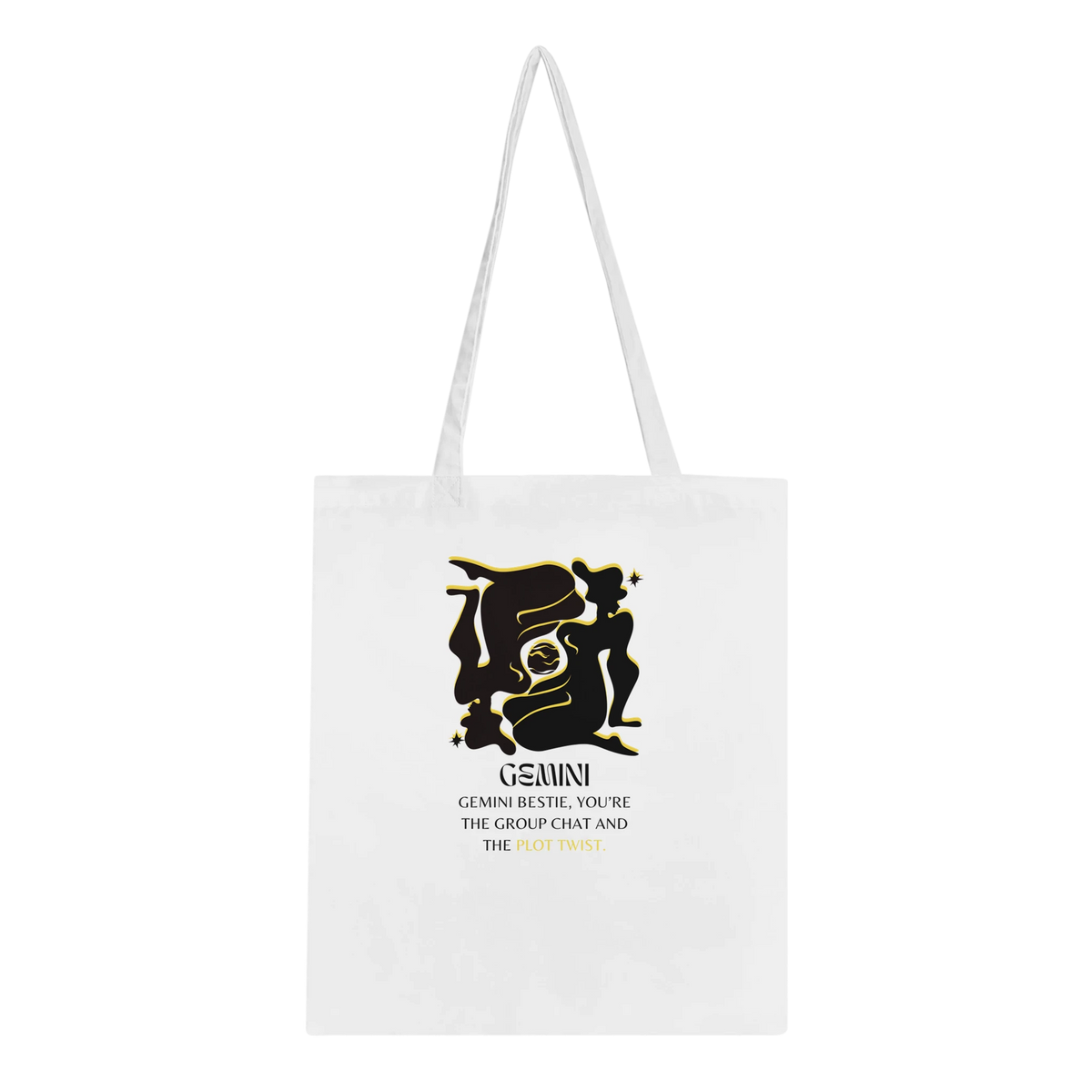 Zodiac Sign Tote Bag – Gift for Astrology Lovers - Gemini - Tote Bags