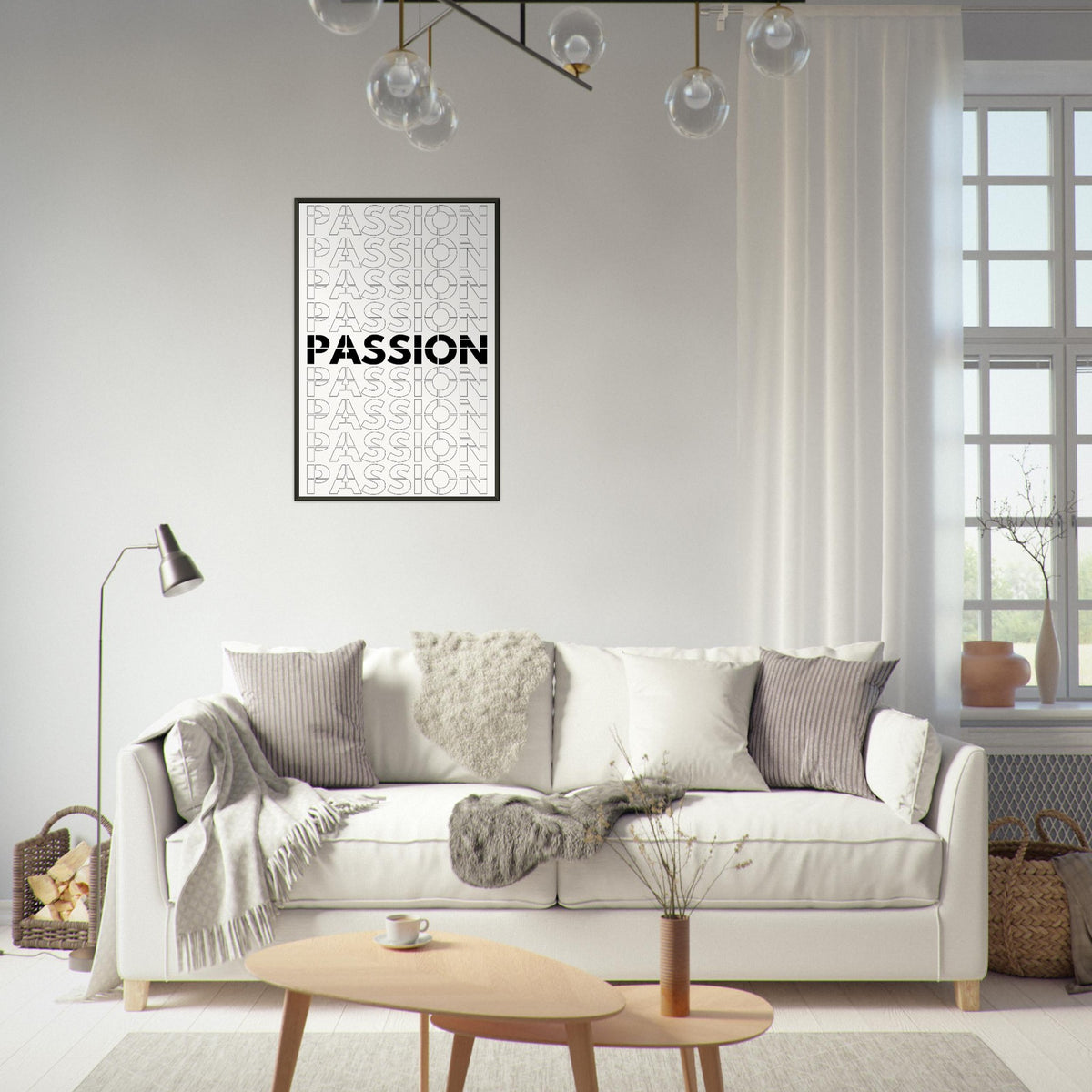 Passionate Repetition - Art That Inspires - - Metal Framed Posters