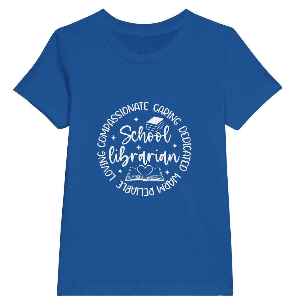 The Heart of Education - Loving, Compassionate, and Caring - Royal - T-shirts