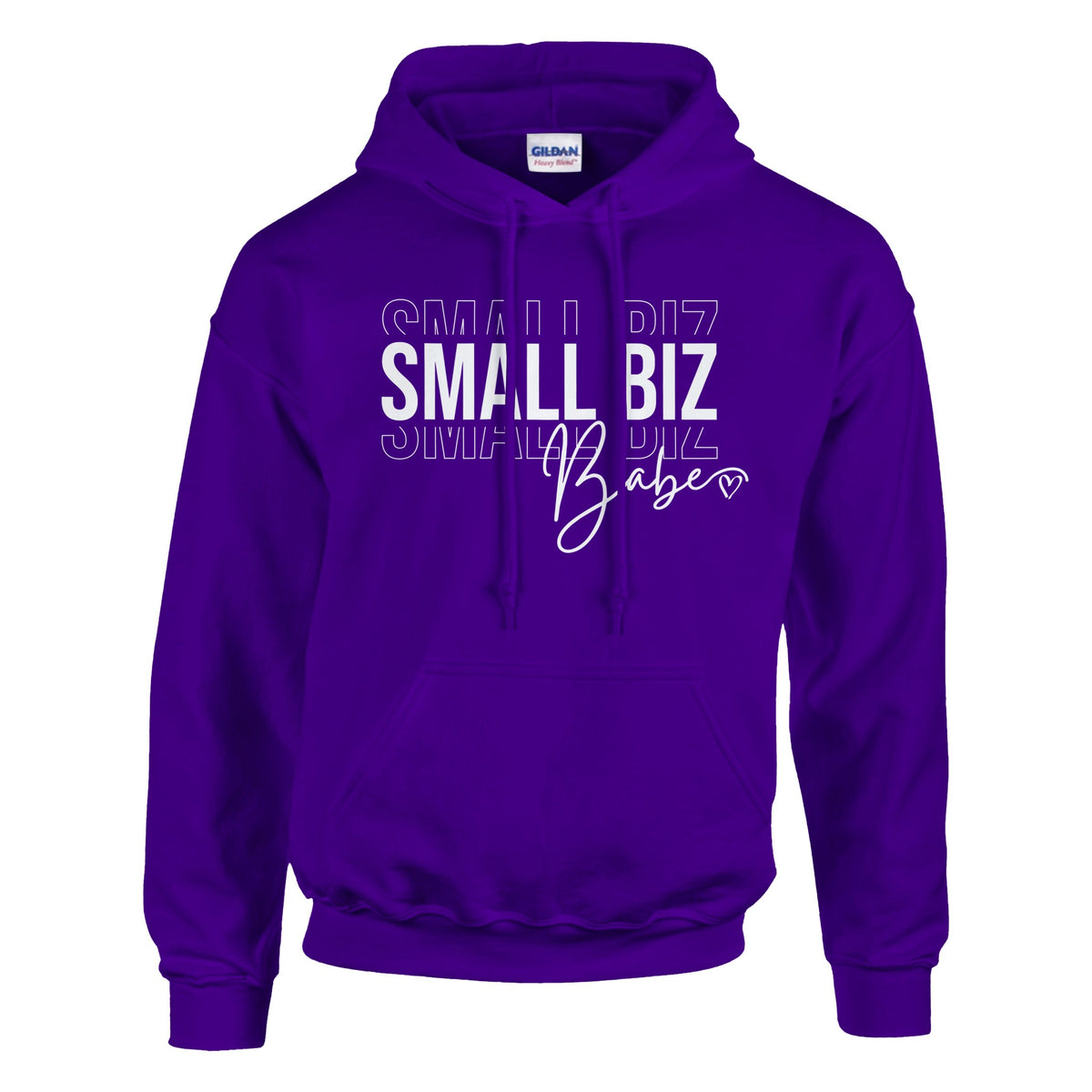 Small Biz Babe - Empowering Style, Empowering Memories - Purple - Hoodies