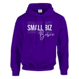 Small Biz Babe - Empowering Style, Empowering Memories - Purple - Hoodies