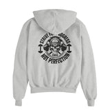 Grit and Grind - Bold Style for the Relentless - silver grey - Hoodies