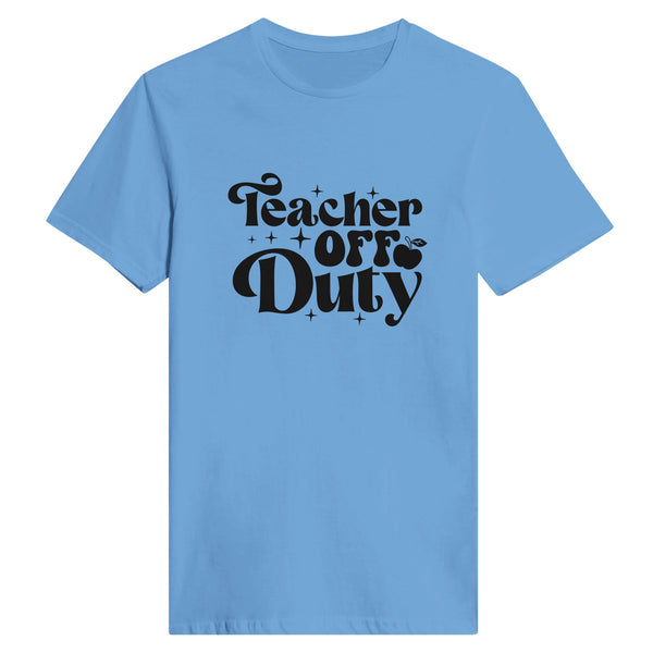 Teacher OFF Duty - Relaxation in Style - Light Blue - Print Material