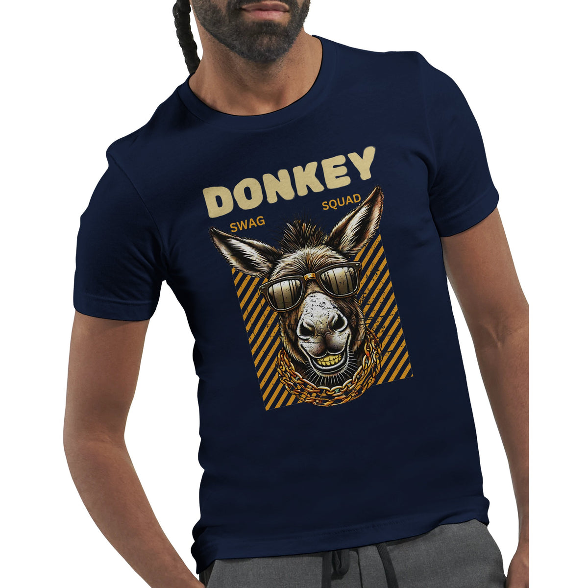 Donkey Swagger - Unleash Your Fun Side! - Navy - T-shirts