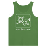 Stay Cool and Comfy - The Ultimate Customizable Unisex Tank Top - Leaf - Print Material