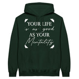 Mindset Matters - Classic Unisex Pullover Hoodie - Forest Green - Hoodies