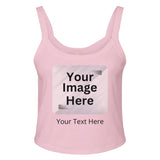 Modern Style - The Perfect Customizable Scoop Tank for Every Occasion - solid pink blend - Tank Tops