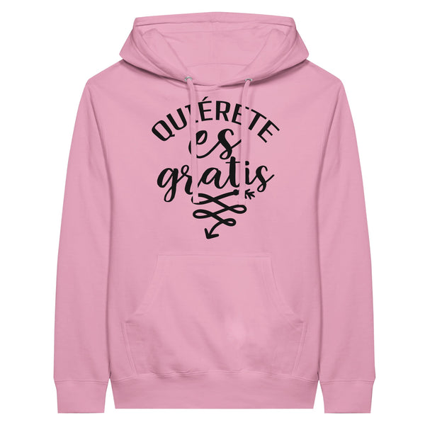 Blooms of Self-Love - Quierete Floral Hoodie - Light Pink - Hoodies