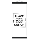 Vintage Vibes - Classic Matte Poster with Custom Magnetic Hangers - 20x50 cm 8x20″ Black wall hanger - Posters With Hanger