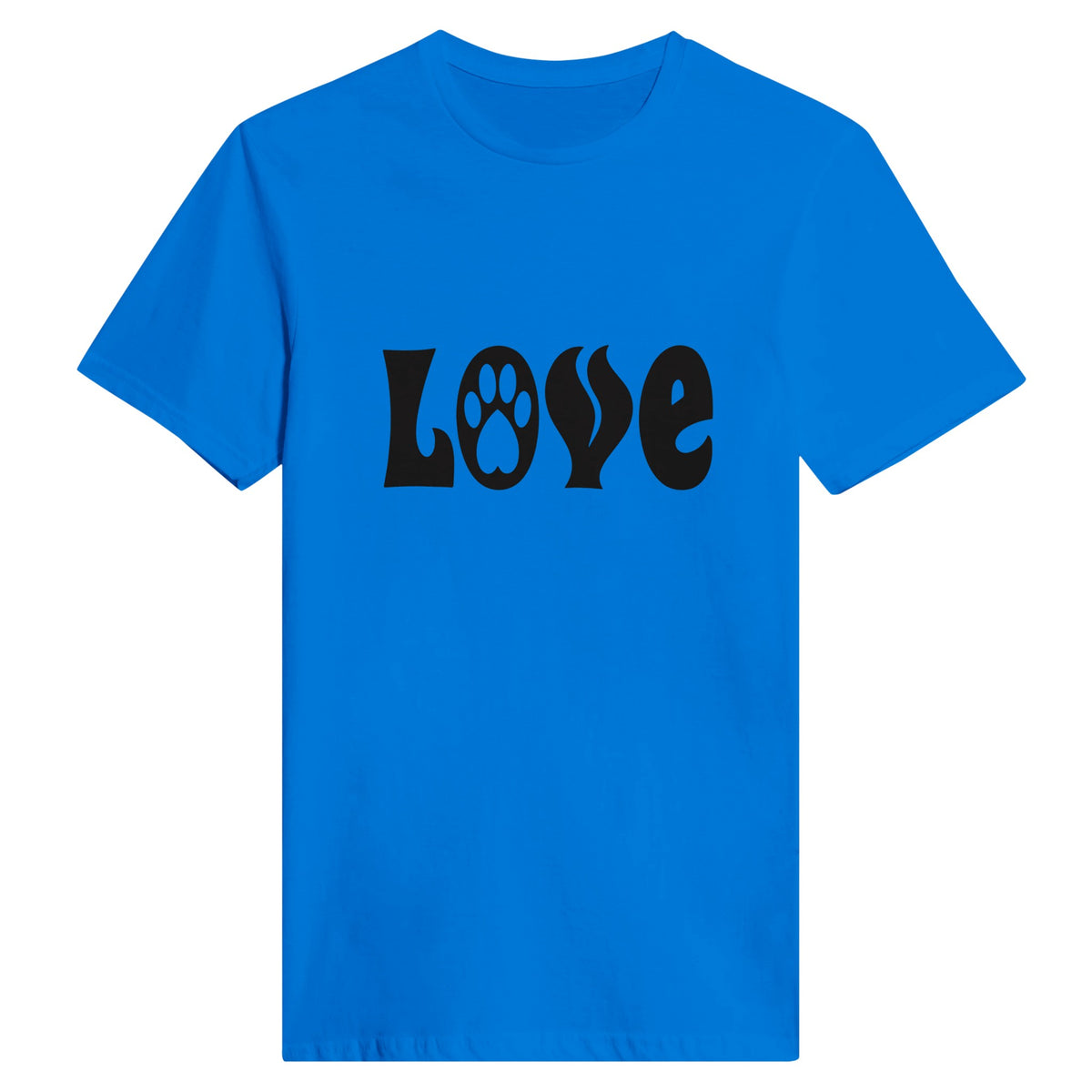 LOVE - Let Your Shirt Speak for You - Royal - Print Material