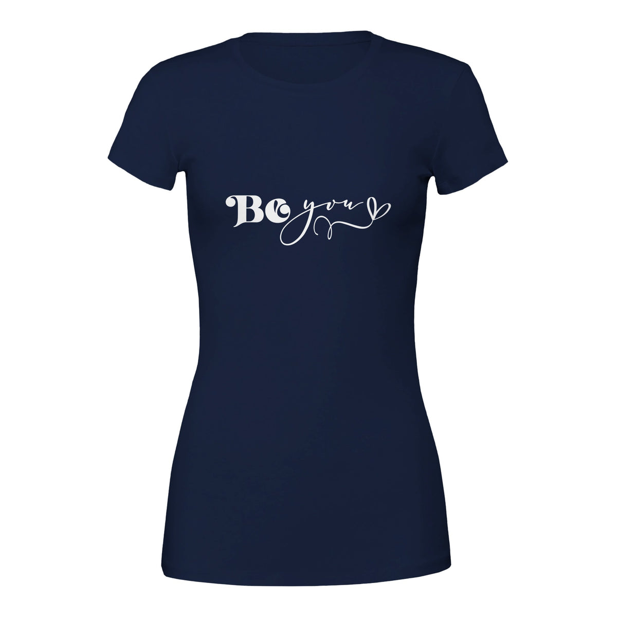 Embrace Your Essence - Wear Your Truth - Navy - Crewneck T-shirts