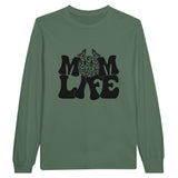 Embrace Motherhood - Mom Life Tribute - Military Green - Long Sleeve T-shirts