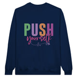 Ignite Your Potential - Embrace the Push - Navy - Sweatshirt