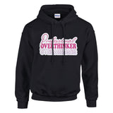 Overthink in Style - Professional OVERTHINKER Gear - Black - Hoodies