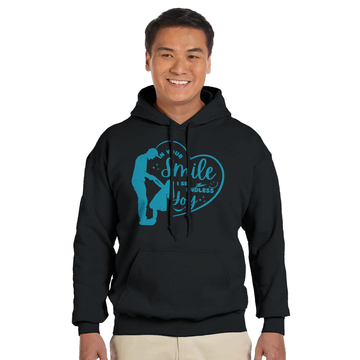 In Your Smile - A Tribute to Unconditional Love - Black - Hoodies