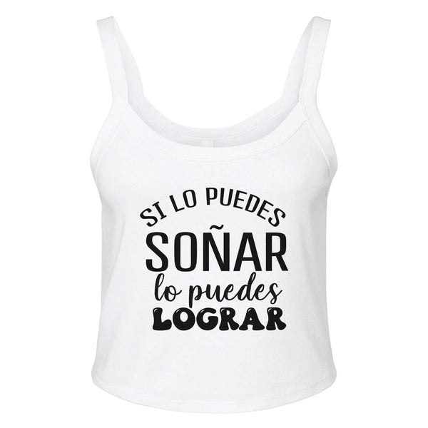 Dreams to Reality - Si lo Puedes Soñar - solid wht blend - Tank Tops