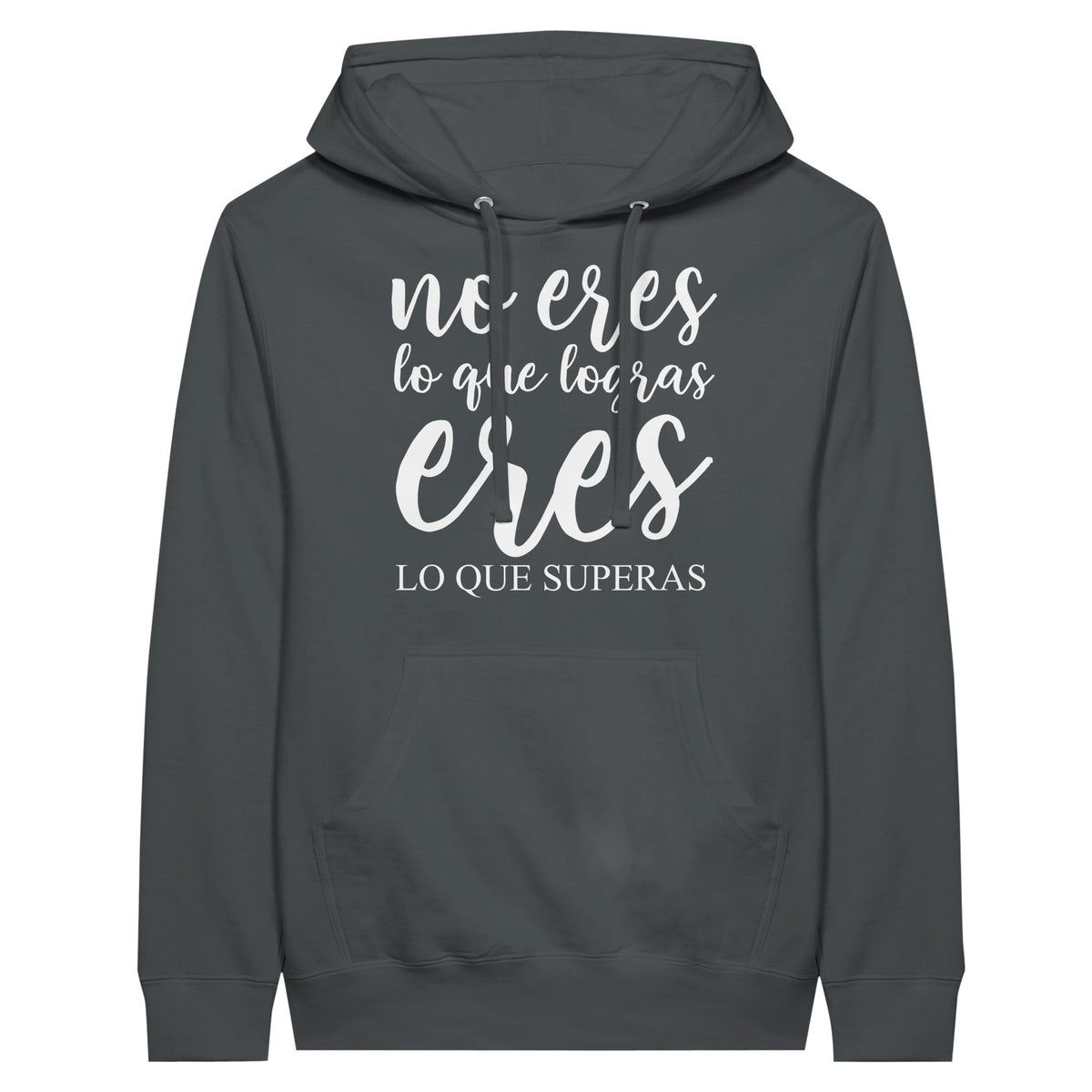 Eternal Echoes - Premium Unisex Pullover Hoodie - Charcoal - Pullover Hoodies