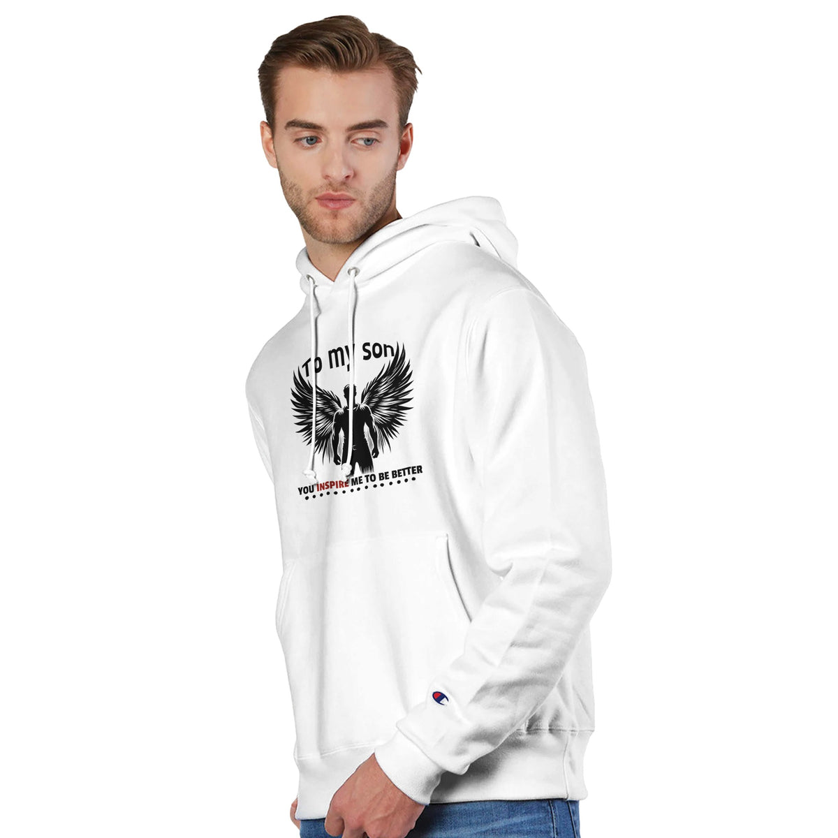 Inspire the Heart - Strength in Every Wing - - Hoodies