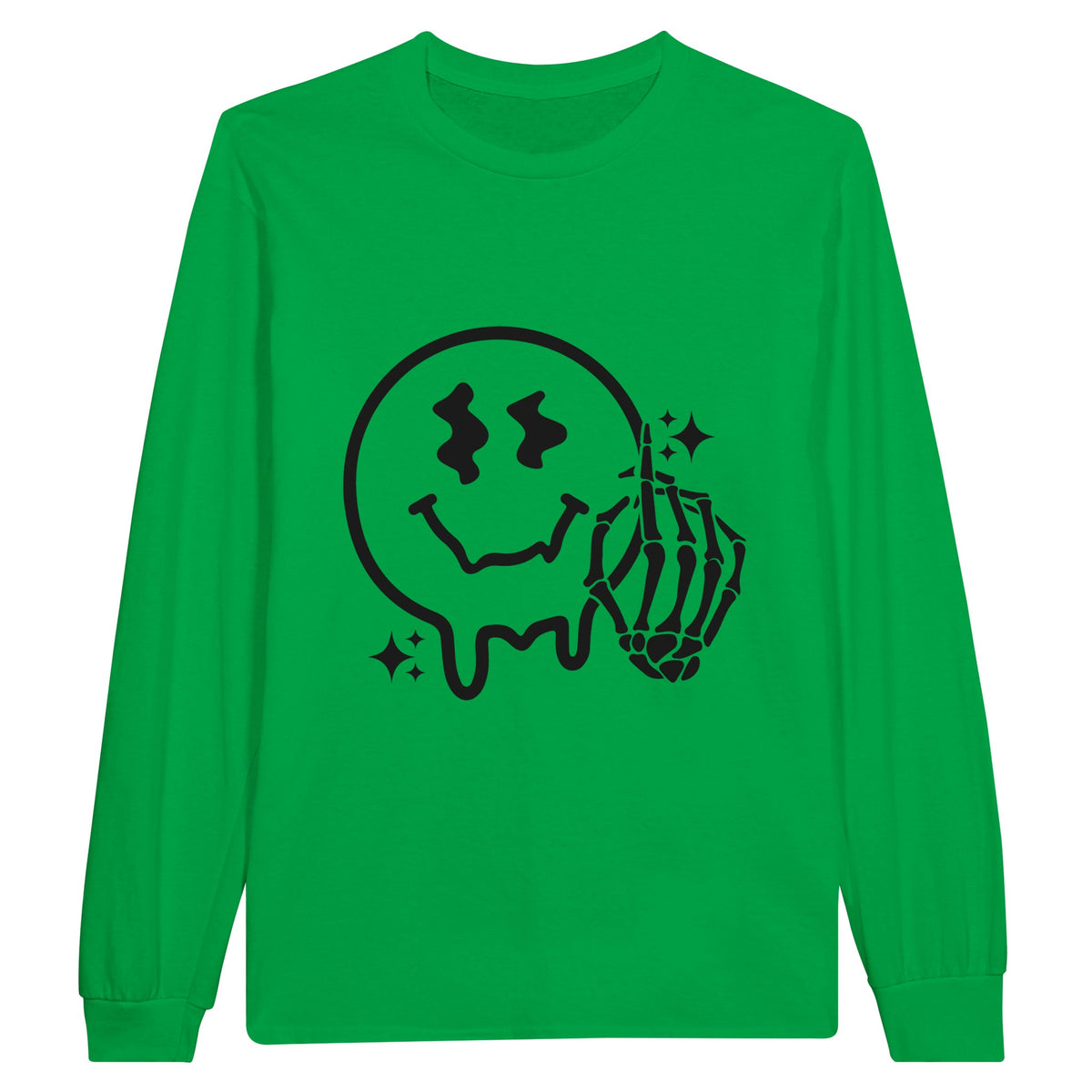 Emojinal Meltdown - Vibrant Expression Wear - Irish Green - Sweatshirts