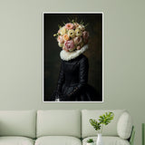 Baroque Beauty - Blossoms Reimagined - 24x36 - Framed Posters