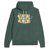 Heart + Chalk = You Hoodie – Celebrating Educators - Heather Forest - Hoodies