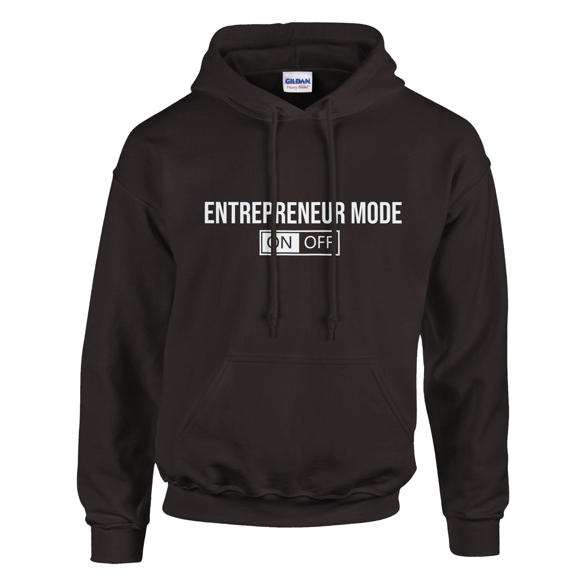 Entrepreneurial Drive - Wear Your Motivation - Dark Chocolate - Hoodies