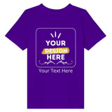 Playtime Perfect - Soft and Durable Customizable Toddler T-Shirts - Purple - Kids' T-Shirts