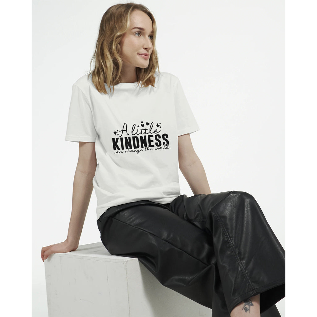Gift the Kindness - Women's Crewneck T-shirt - - T-shirts
