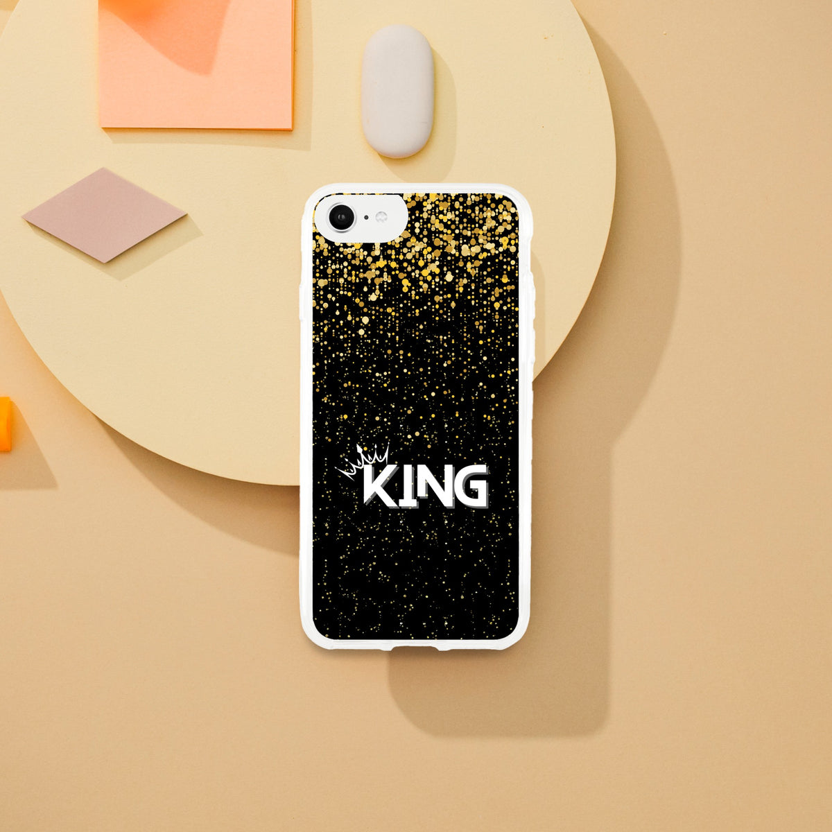 Royalty in Your Hand - King & Queen iPhone Cases - - Tech Accessories