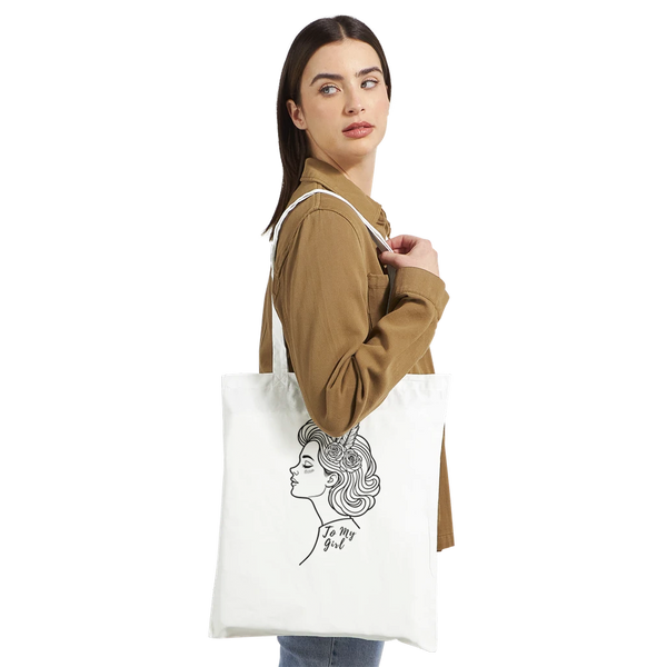 To My Girl Tote - A Symbol of Strength and Connection - - Tote Bags