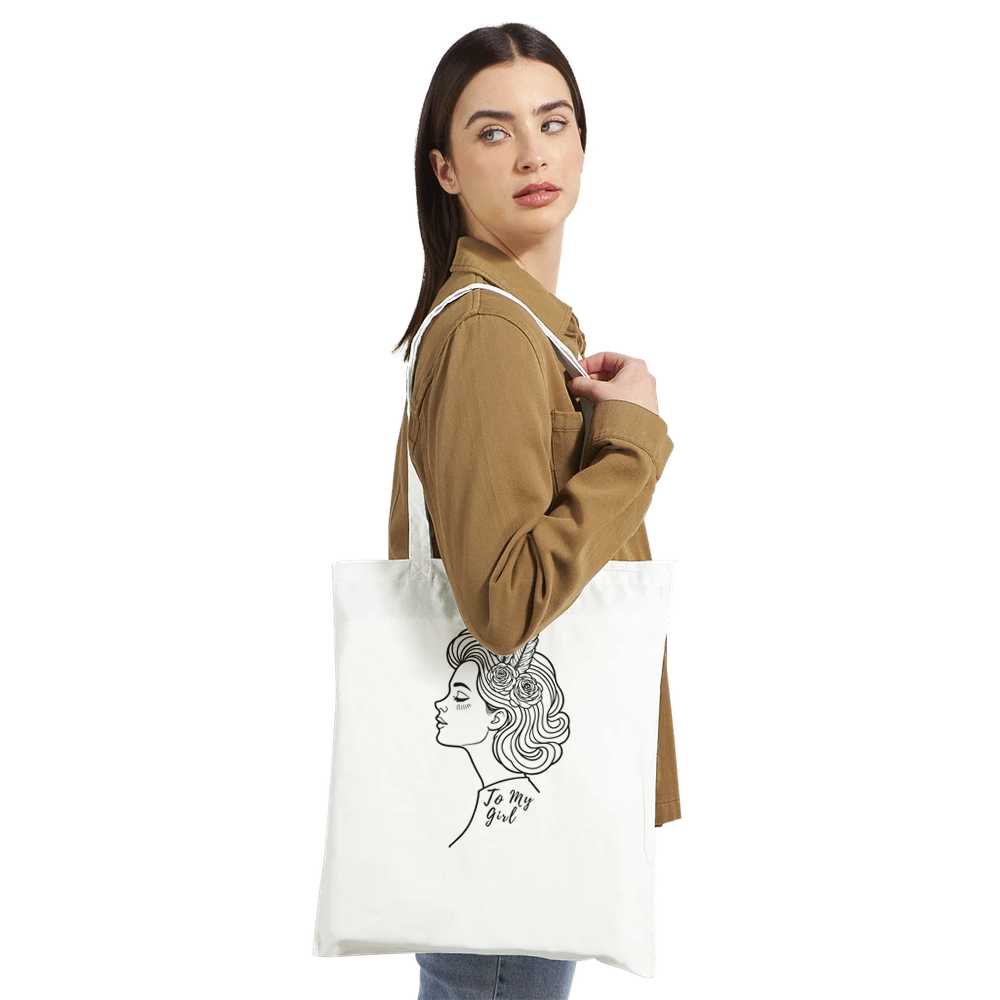 To My Girl Tote - A Symbol of Strength and Connection - - Tote Bags