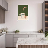 Coffee Escape – Gift-Ready Metal Framed Poster - Default Title - Metal Framed Posters