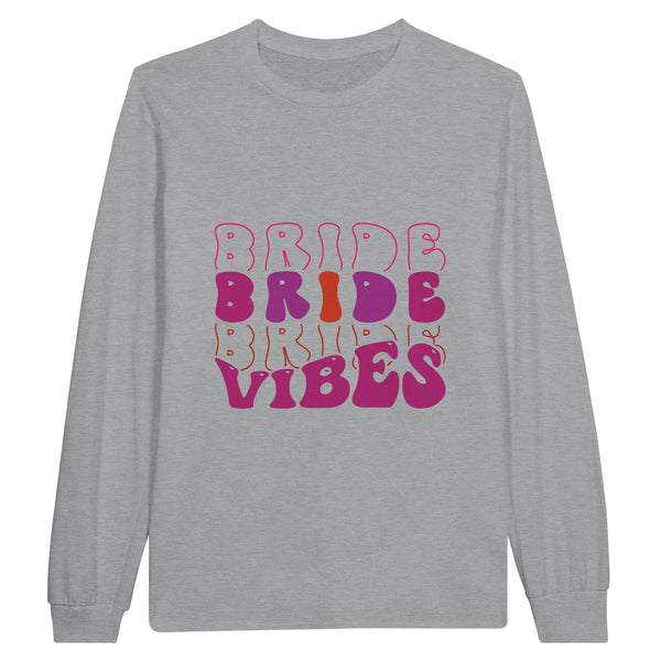 Bride Vibes - Capturing Moments - Creating Memories Long-sleeve T-shirt - - Long Sleeve T-shirts